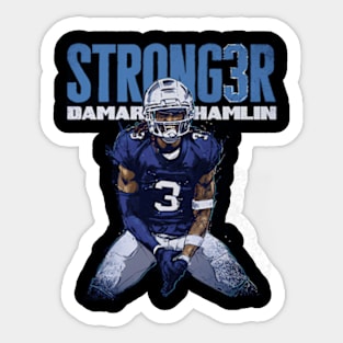 Damar Hamlin Buffalo Stronger Sticker